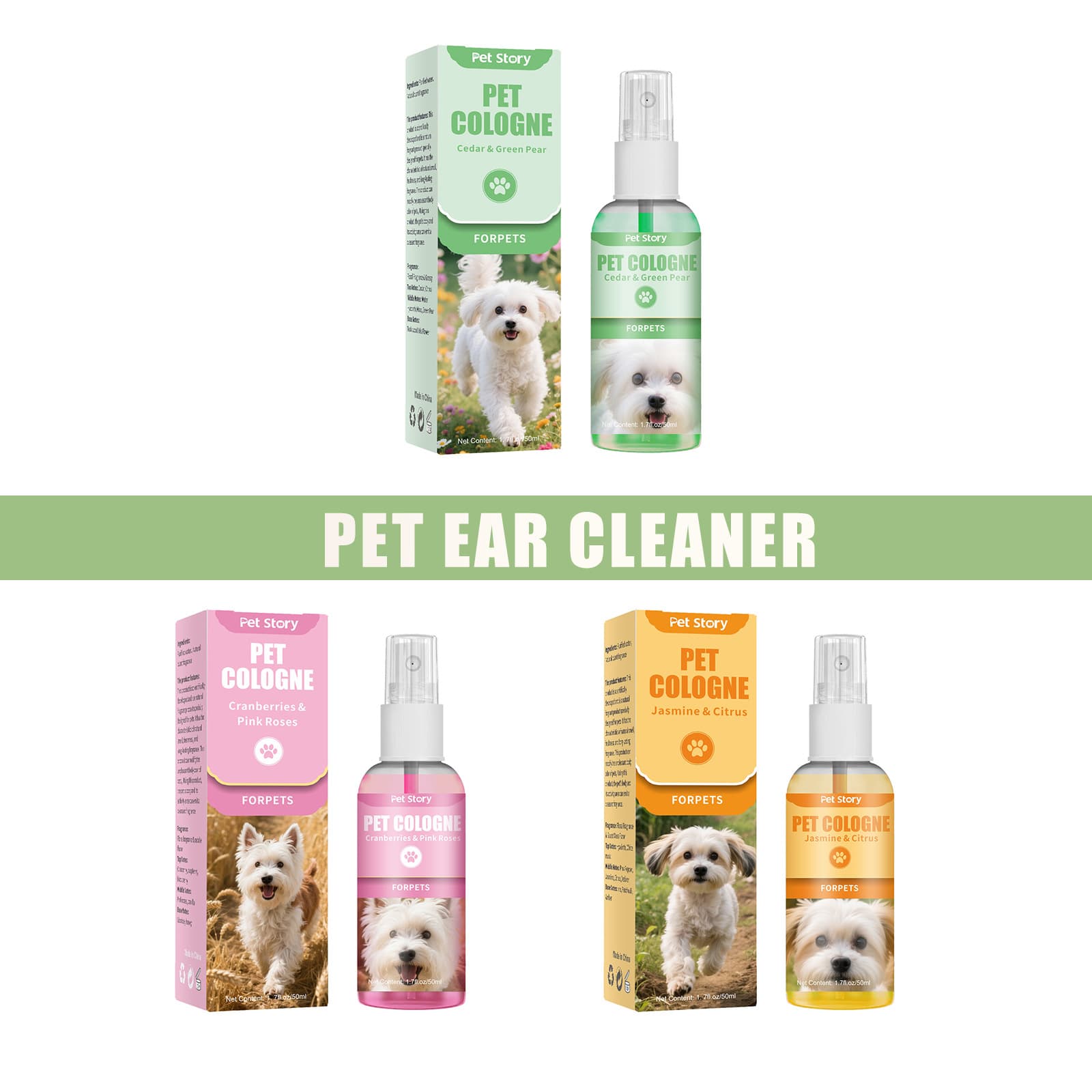 Pet Perfume Alcohol-free For Cross-border Export With English Packaging - thumbnail 7