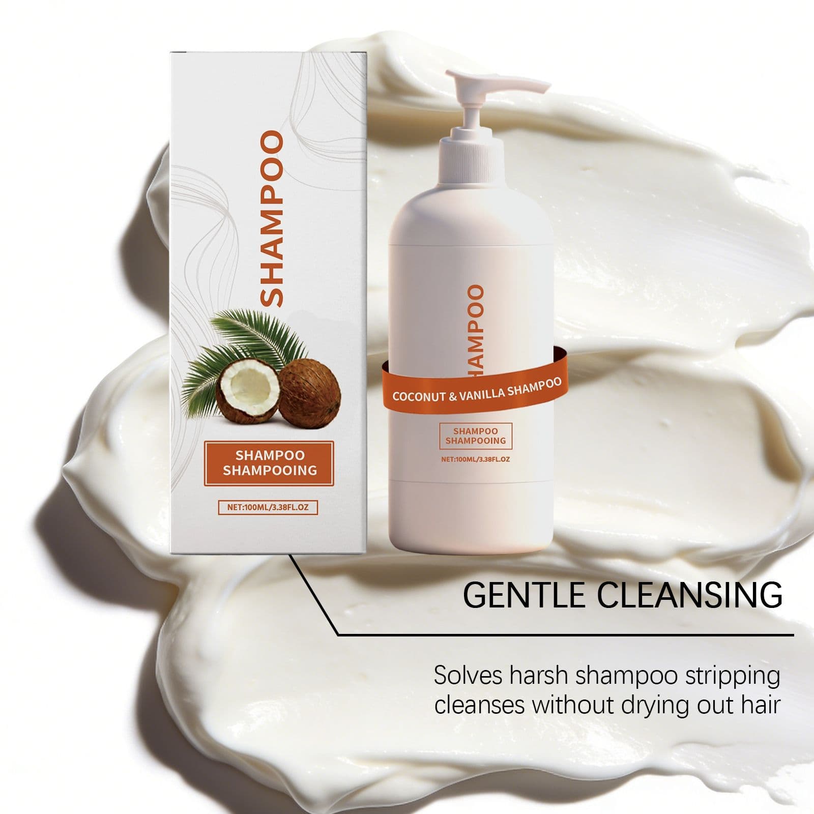 Gently Cleanses The Scalp To Leave Hair Soft And Full-bodied