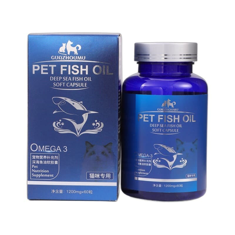 Pet Hair-Prevention Cod Liver Oil Dog Capsules - thumbnail 4