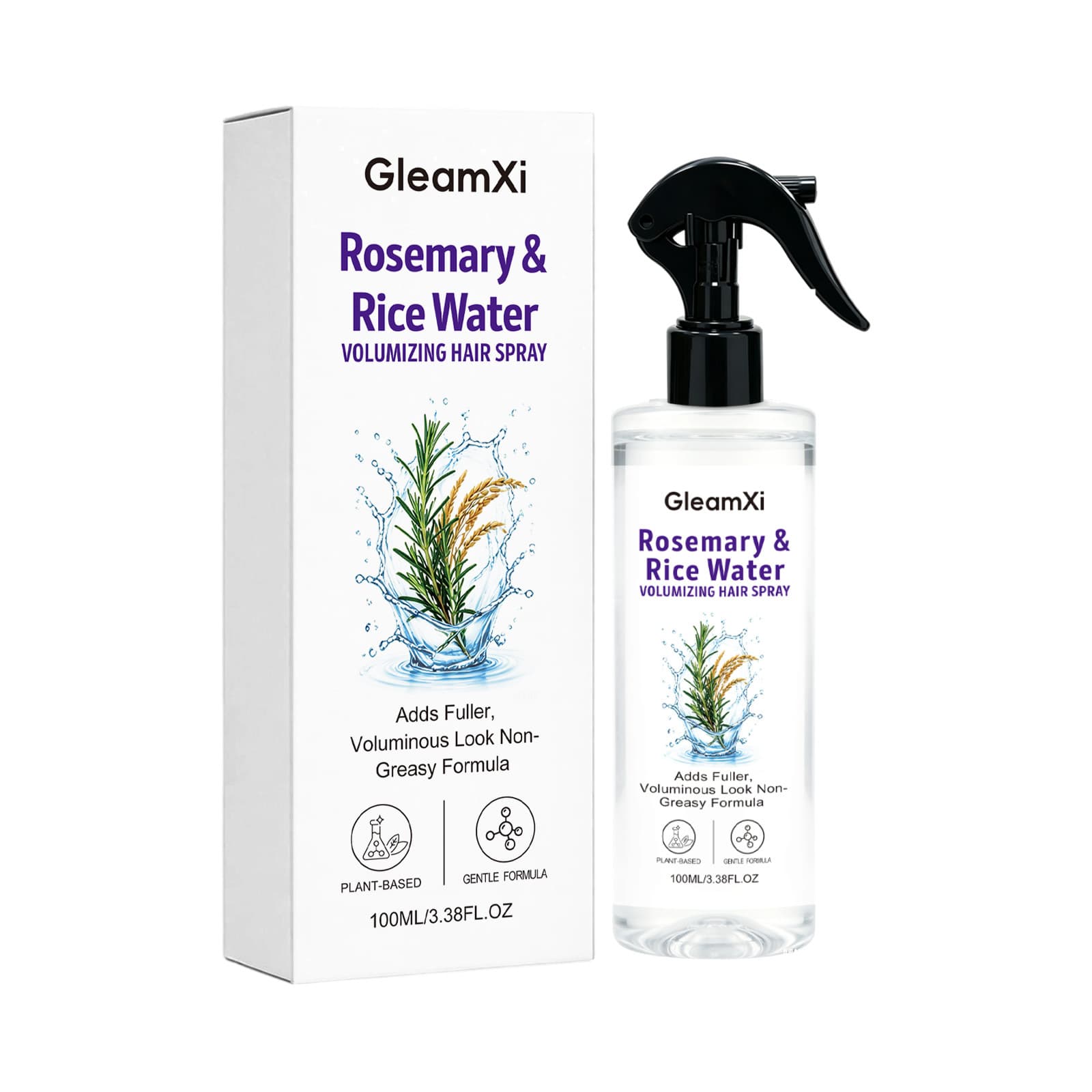 Rosemary Rice Water Hair Spray Nourishes Both Roots And Ends - image 1
