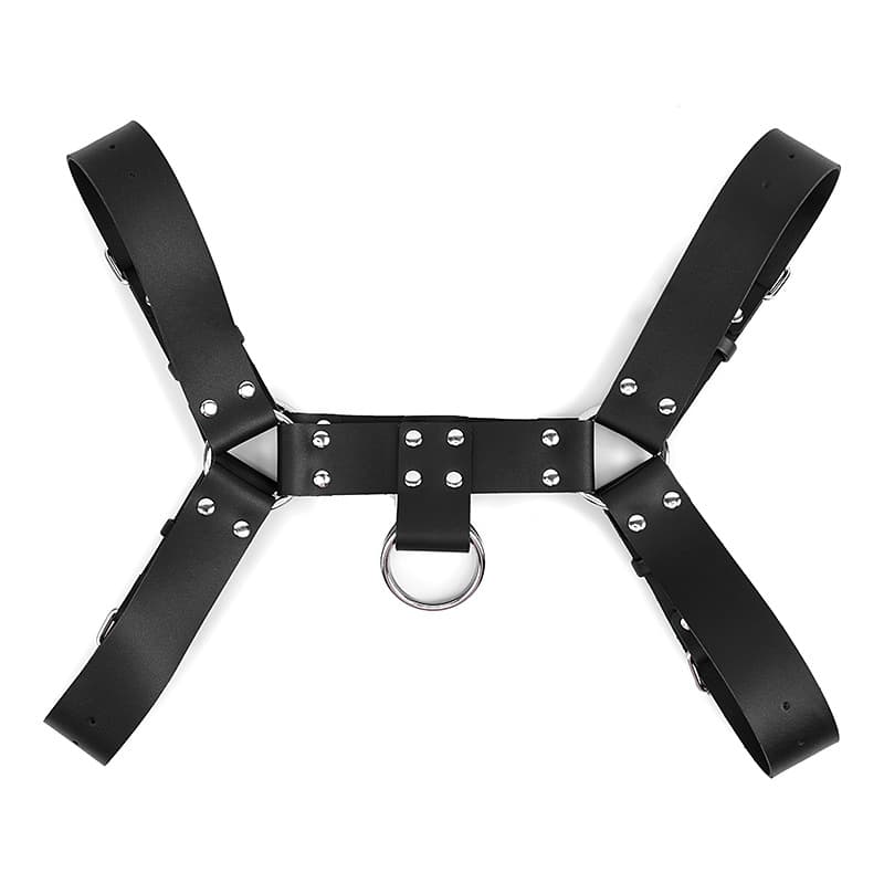 Men's Leather Chest Harness - image 1