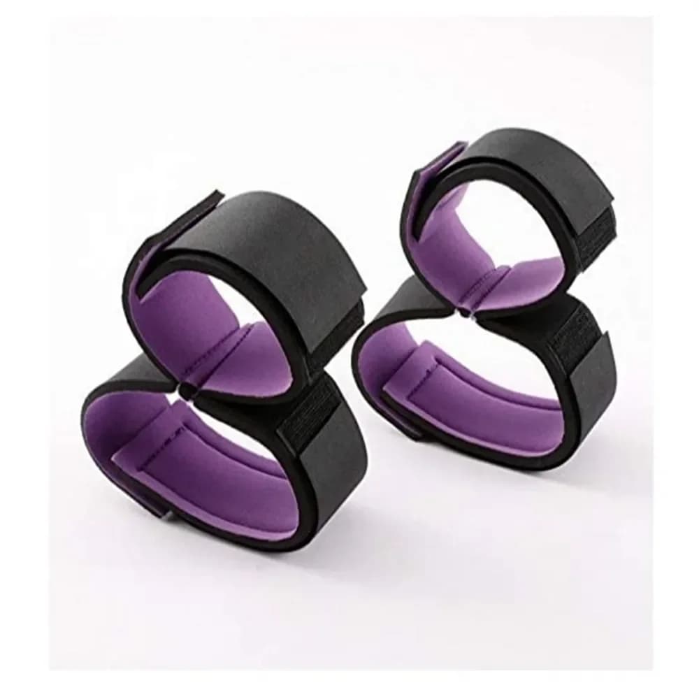 Adjustable padded bondage cuffs for couples - image 1