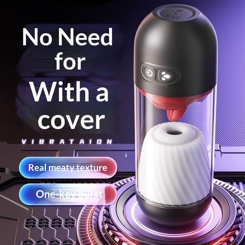 Rotating Licking Male Masturbator Cup - image 1