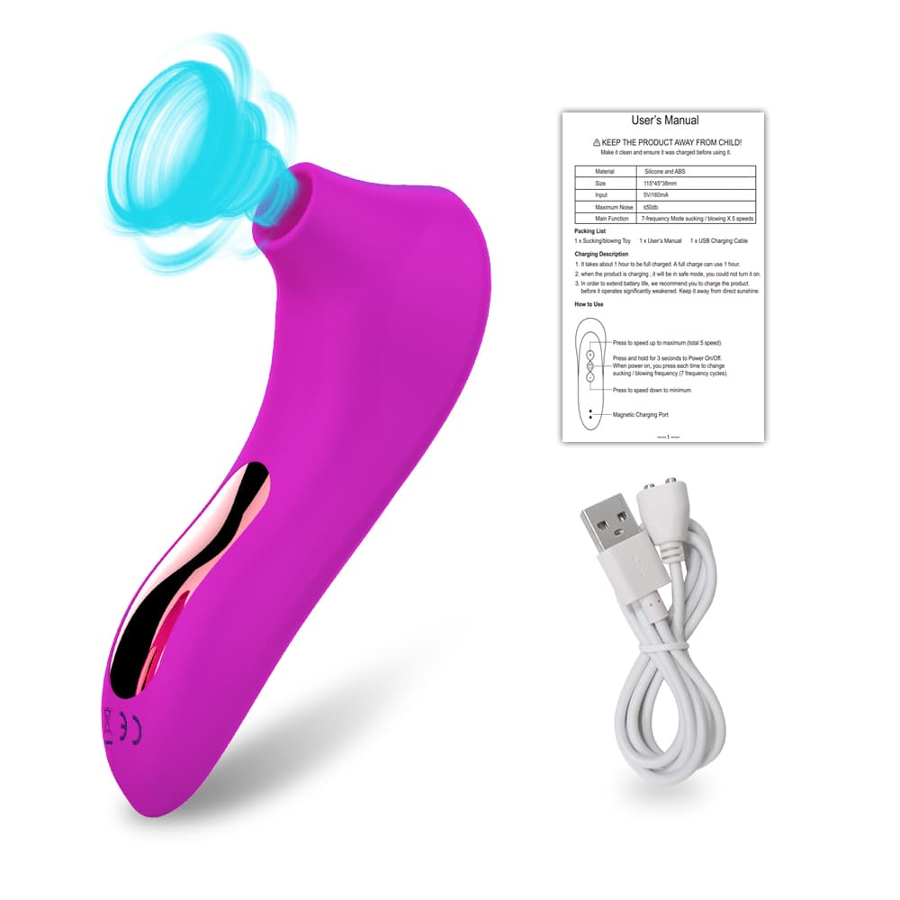 Clitoral Suction Vibrator - image 1