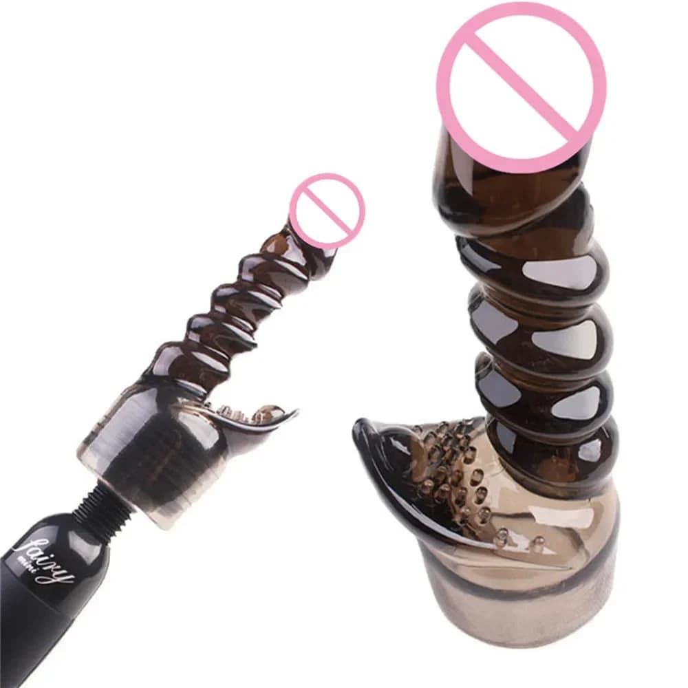 Silicone attachment head for massage wands - image 1