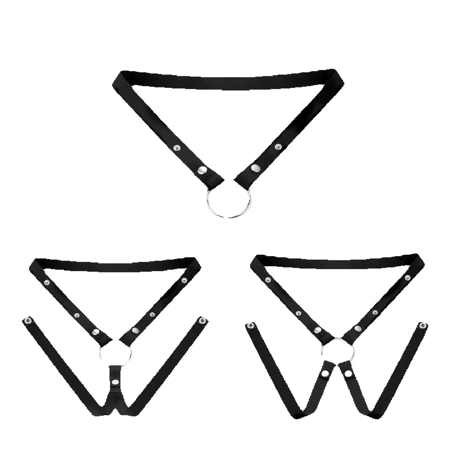 Universal nylon bondage belt for chastity cages - image 1