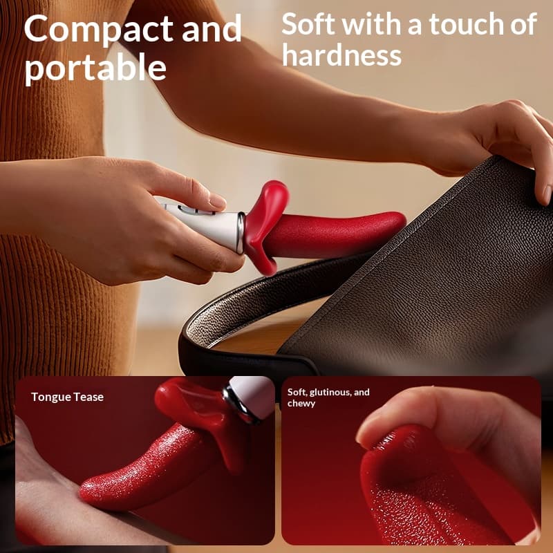 Tongue Vibrator with Handle - image 1