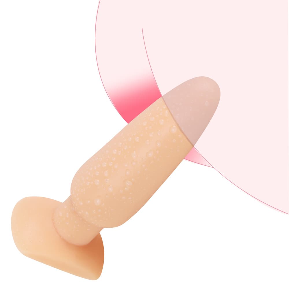 Mini Butt Plug with Suction Base - image 1