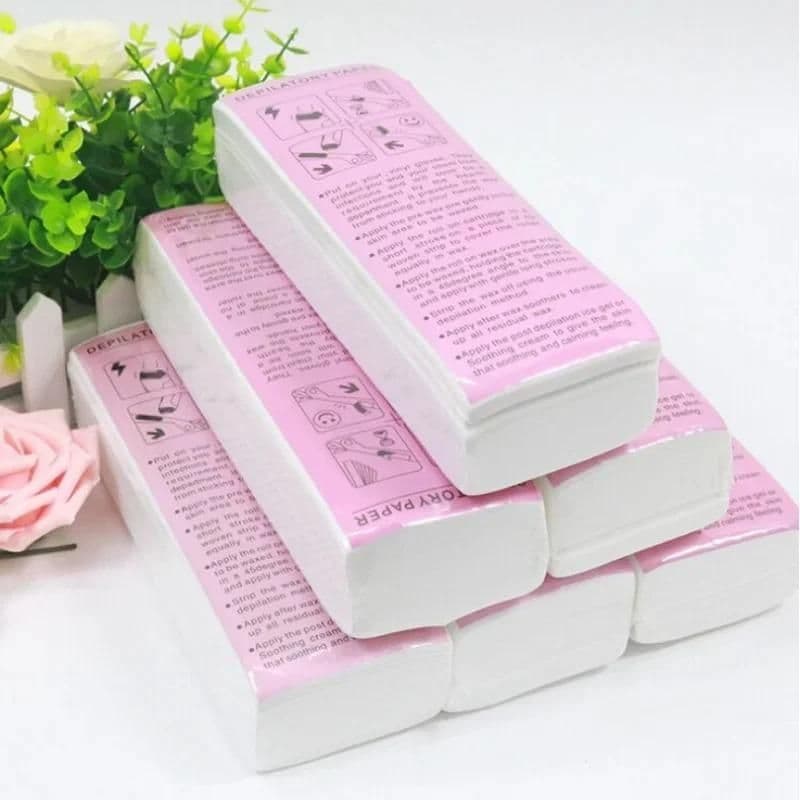 Non-woven hair removal wax strips, pack of 200 - image 1