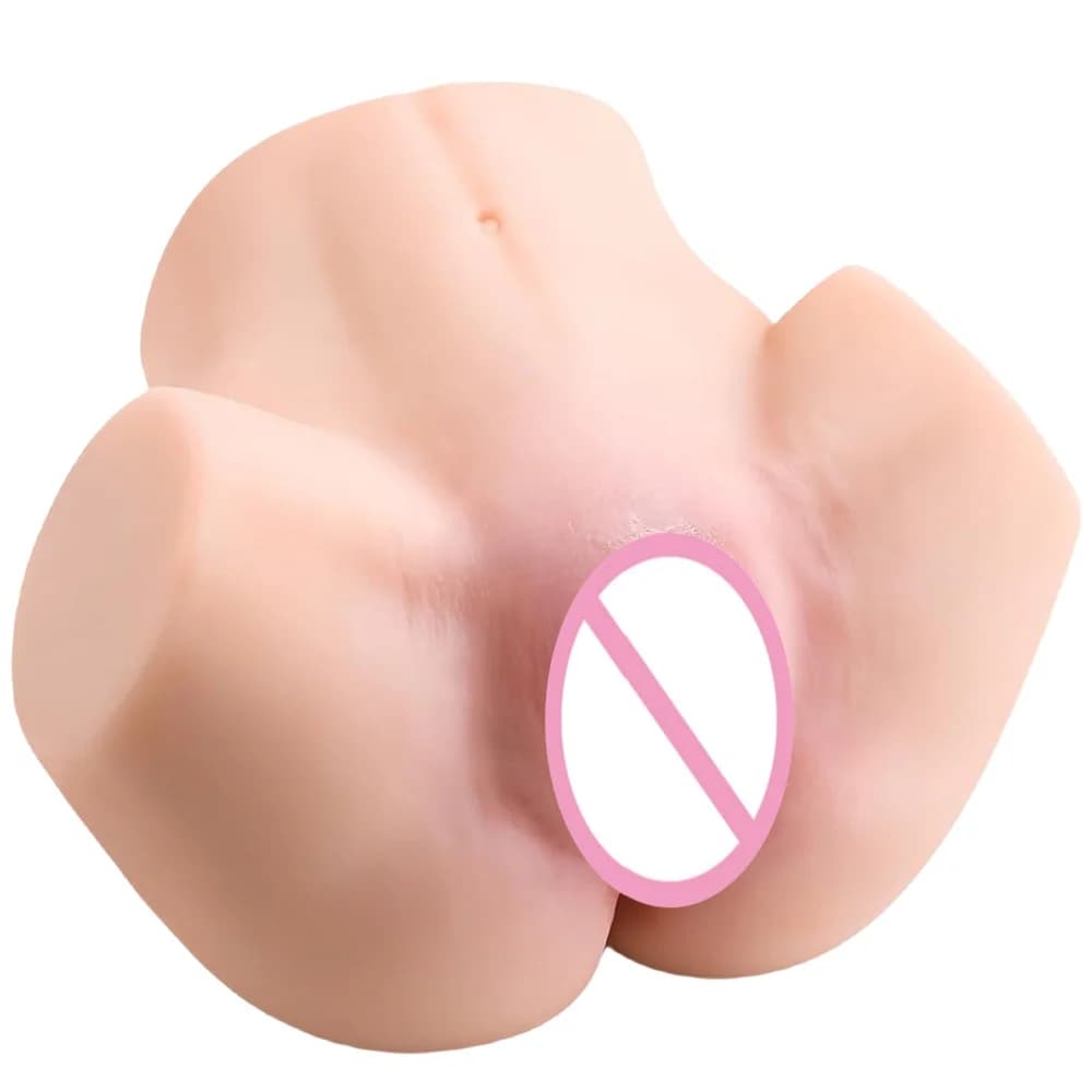 Realistic 3D silicone male masturbation cup - image 1