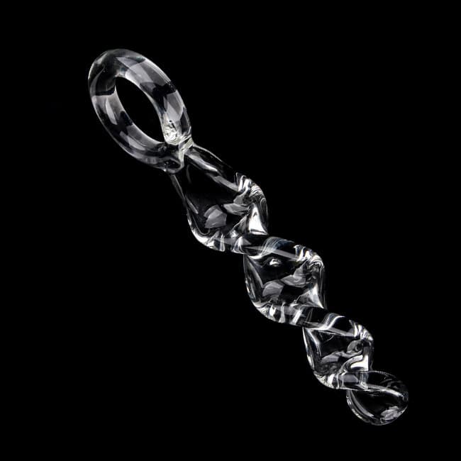 Spiral Glass Dildo - image 1