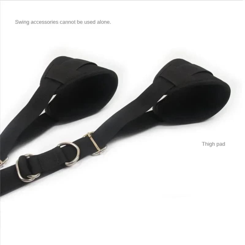 Adjustable hanging swing for bedroom games and support