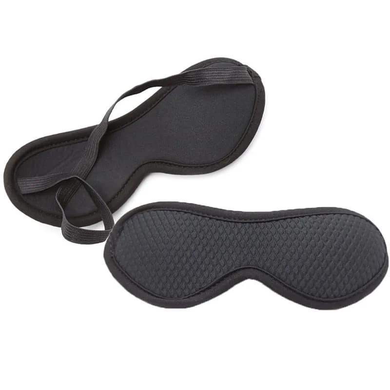 Nylon blindfolded sleep mask for playful restriction - image 1