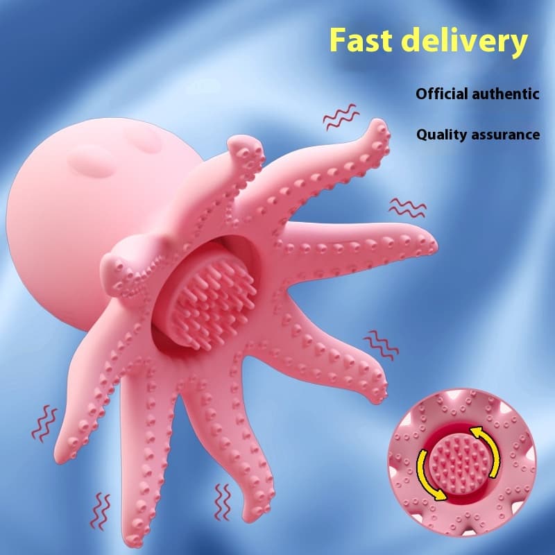 Small Octopus Instrumenta Suctoria Women's Masturbation Device Fun Sex Product