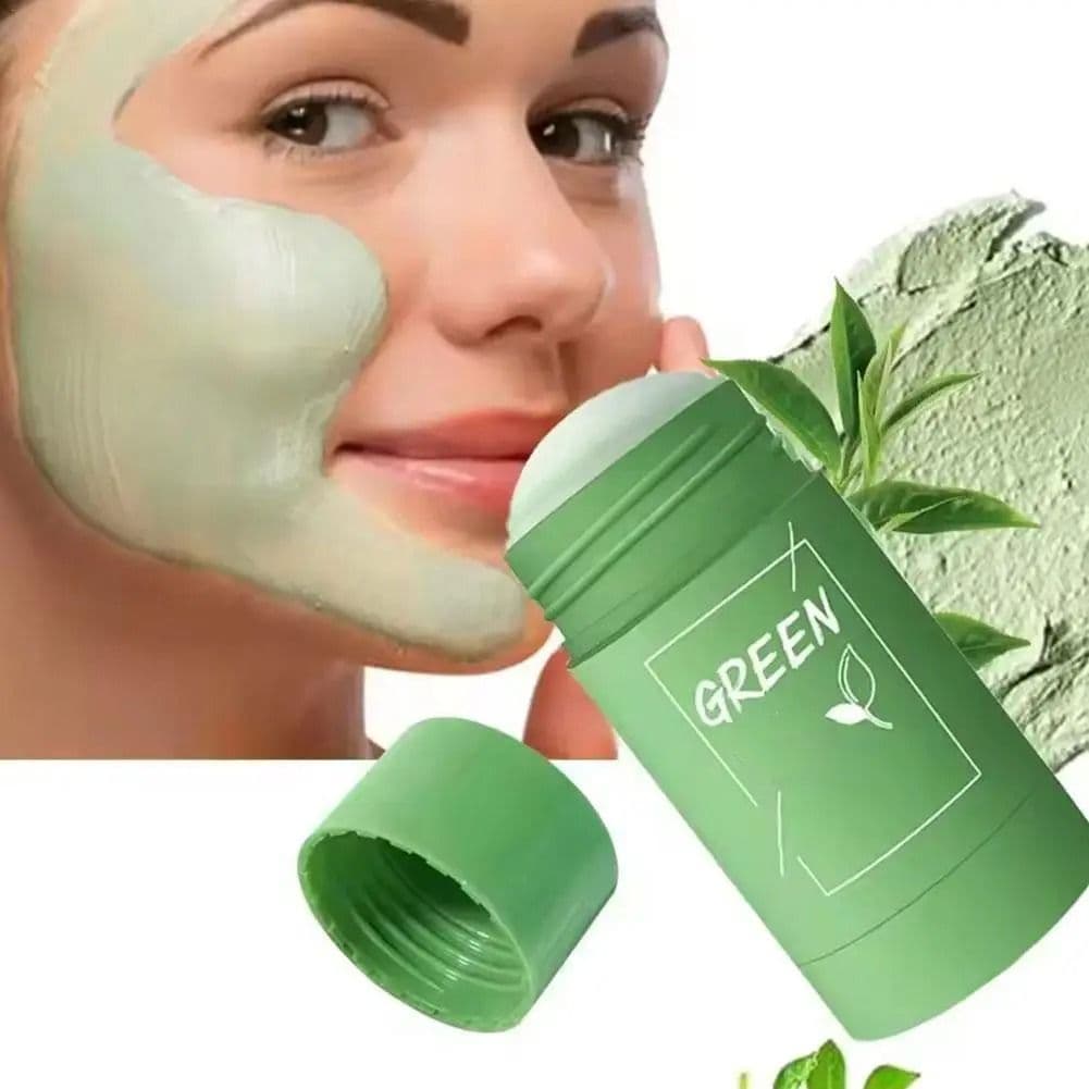 Green Tea Face For Face Blackhead Remover, Pore Deep Cleansing Moisturizing, Oil Control For All Skin Type
