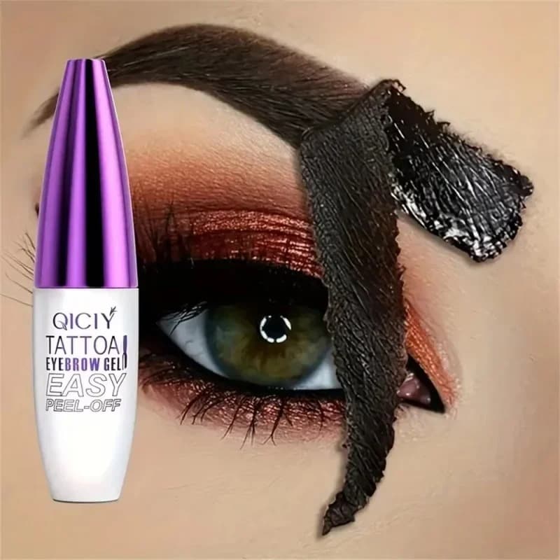Peel Off Eyebrow Gel Lasting 3 Days Tattoo Easy Cream Natural Semi-permanent Smudge-proof Sweat Resistant Waterproof Cosmetics